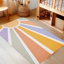 Play Sunshine Speeltapijt - 120x170 cm - Multi Creme - Vloerkleed Kinderkamer
