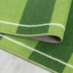 Play Voetbal Speeltapijt - 100x150 cm - Groen - Vloerkleed Kinderkamer