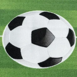 Play Voetbal Speeltapijt - 140x200 cm - Groen - Vloerkleed Kinderkamer