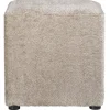 Poef Cloe - zand - 43x43x43 cm