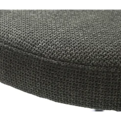 Poef Donkergrijs Stof - 43,5x44x48cm - Pelican