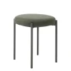 Poef Groen Stof - 43,5x44x48cm - Pelican