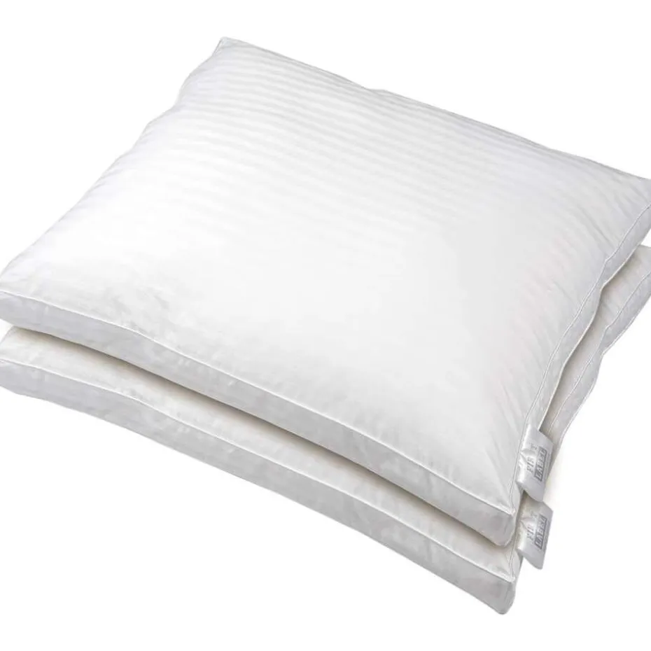 Polydaun hoofdkussenset Nova - wit - 55x65x5 cm