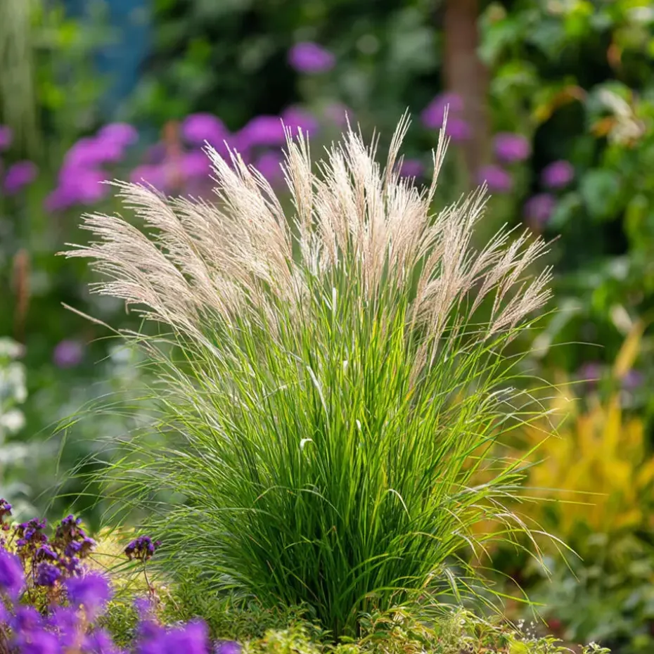 Prachtriet - Miscanthus sinensis 'Gracillimus' - Hoogte 40-60cm - ⌀23cm