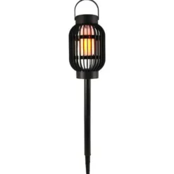 Pro Garden Prikspotje - 3 in 1 - vlameffect - solar - 23 cm