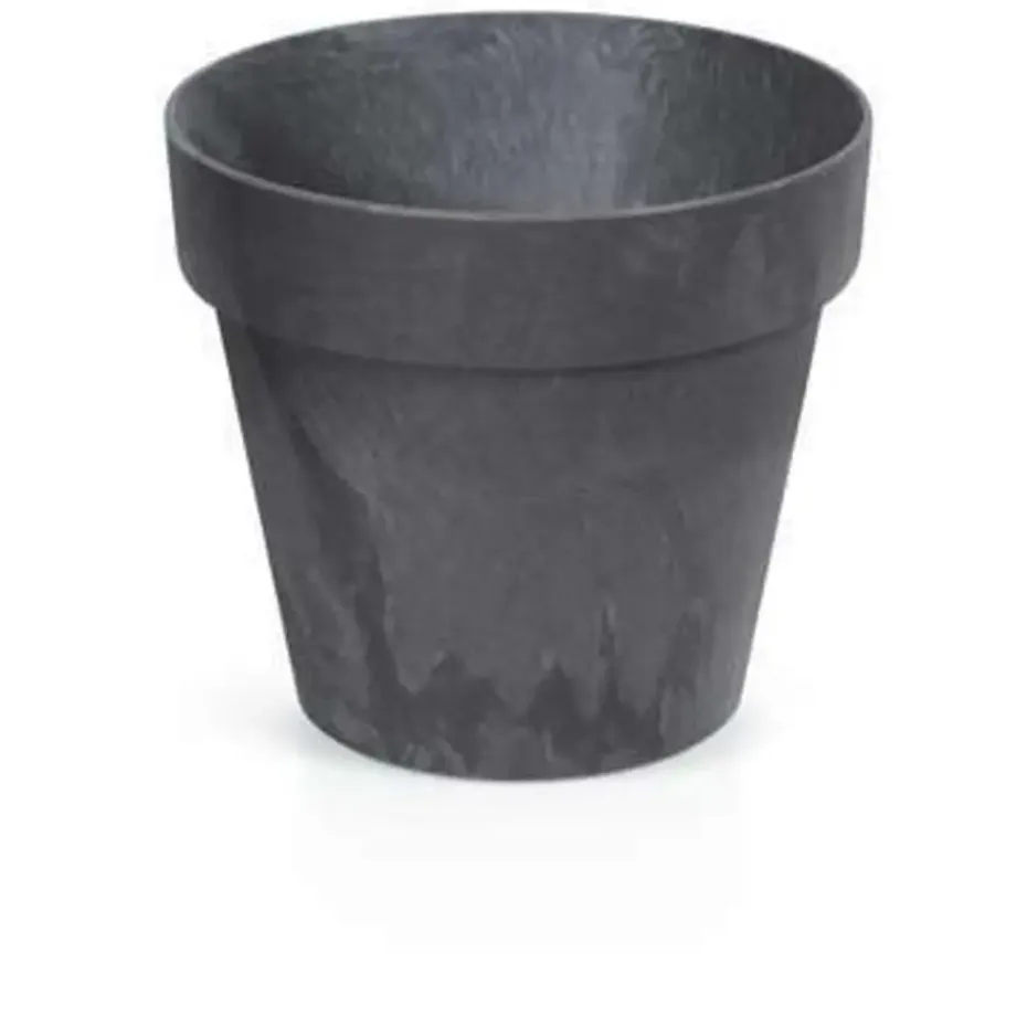 Prosperplast Bloempot - antraciet - betonlook - 30 cm