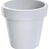 Prosperplast Bloempot - D35 x H31 cm - wit - kunststof
