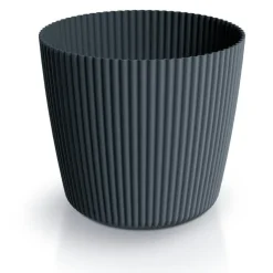 Prosperplast Plantenpot Buckingham - antraciet - D39 cm