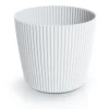 Prosperplast Plantenpot Buckingham - ivoor wit - D39 cm