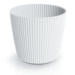 Prosperplast Plantenpot Buckingham - ivoor wit - D39 cm