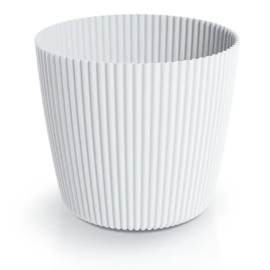 Prosperplast Plantenpot Buckingham - ivoor wit - D39 cm