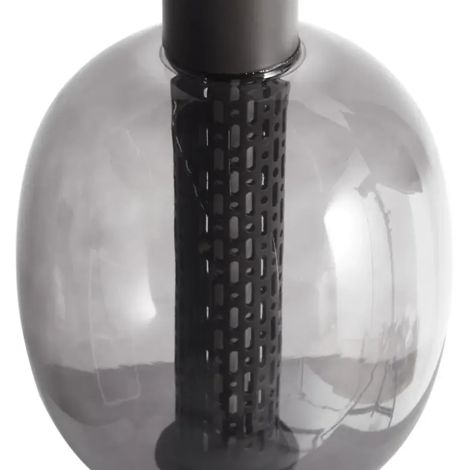 PULANGI - Tafellamp - Zwart - Aluminium