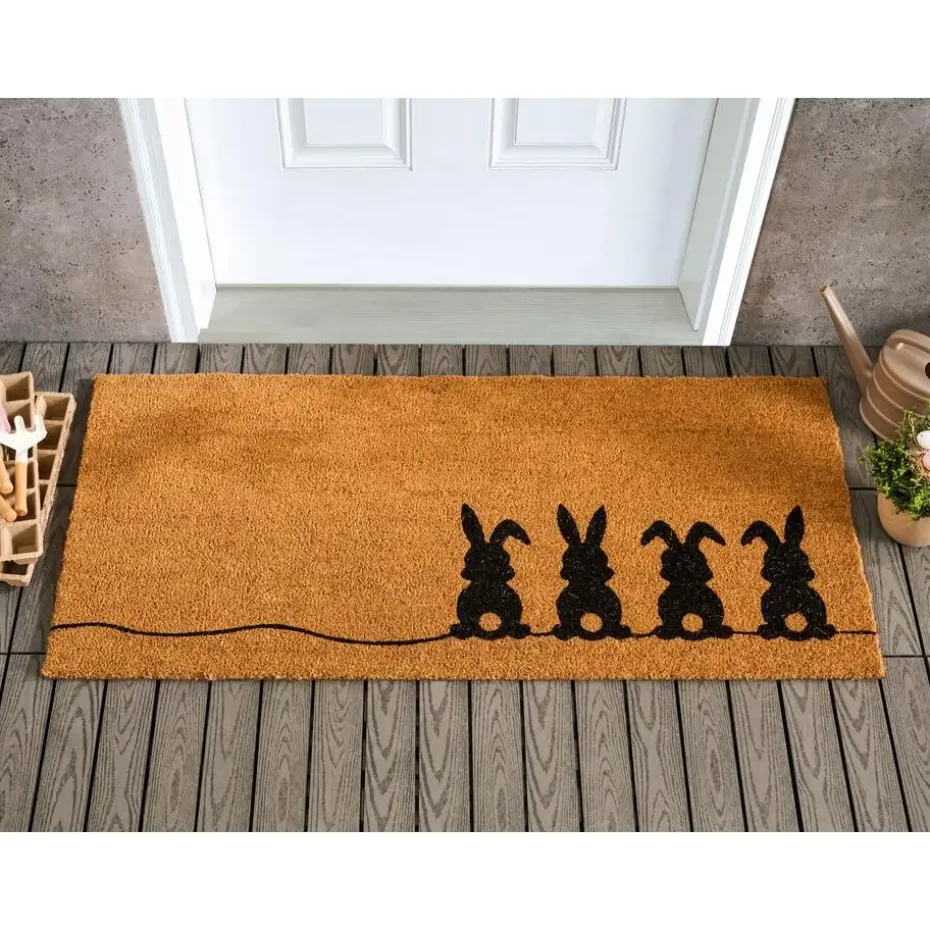 PULIAN - Deurmat - Natuurlijk - 55 x 120 cm - Kokos
