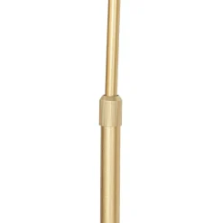 Qazqa booglampen arc goudkleurig e27