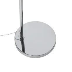 Qazqa booglampen arc-basic zilverkleurig e27