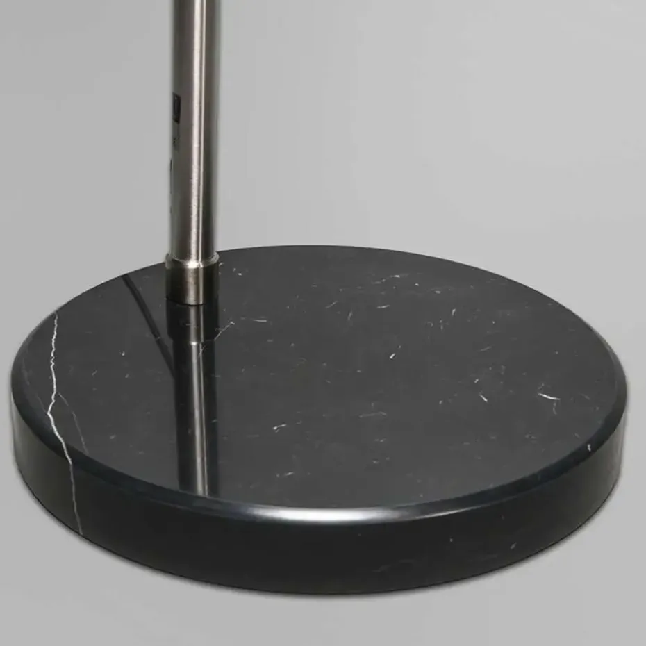 Qazqa booglampen booglamp xxl zilverkleurig e27