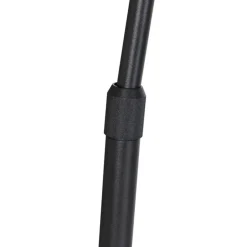 Qazqa booglampen shade-duo zwart e27