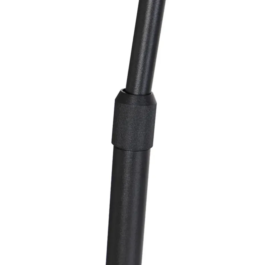 Qazqa booglampen shade-duo zwart e27