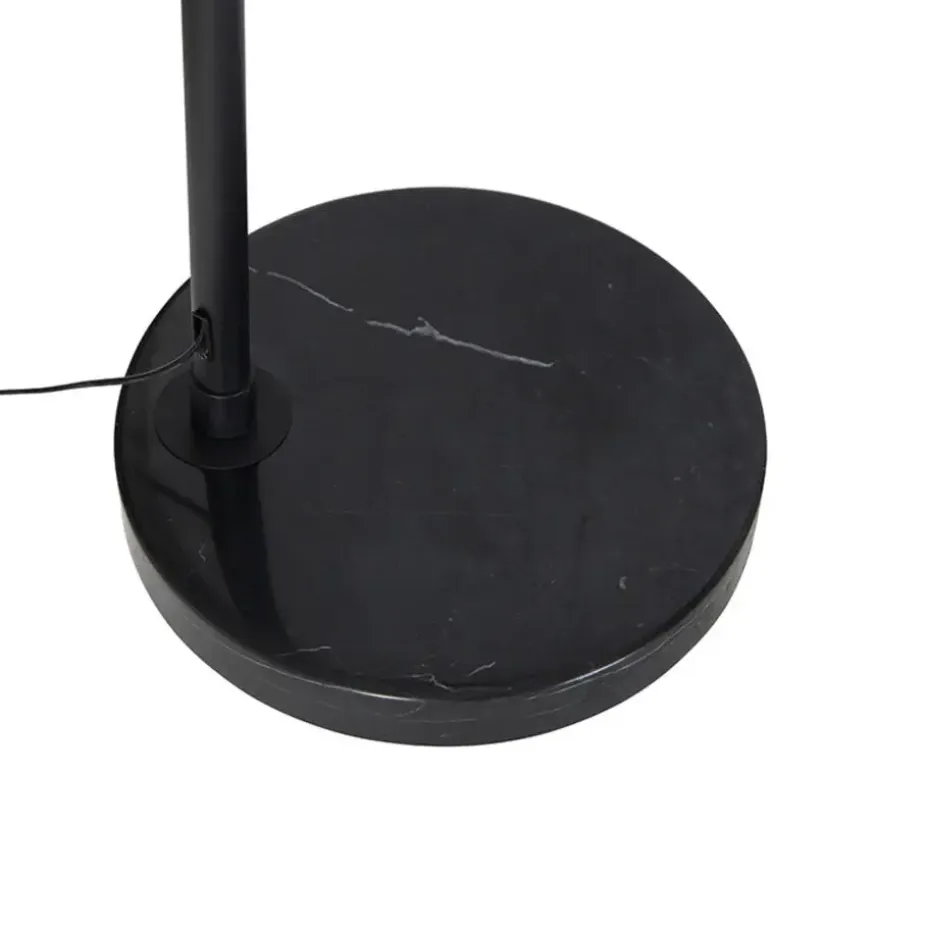 Qazqa booglampen xxl zwart e27