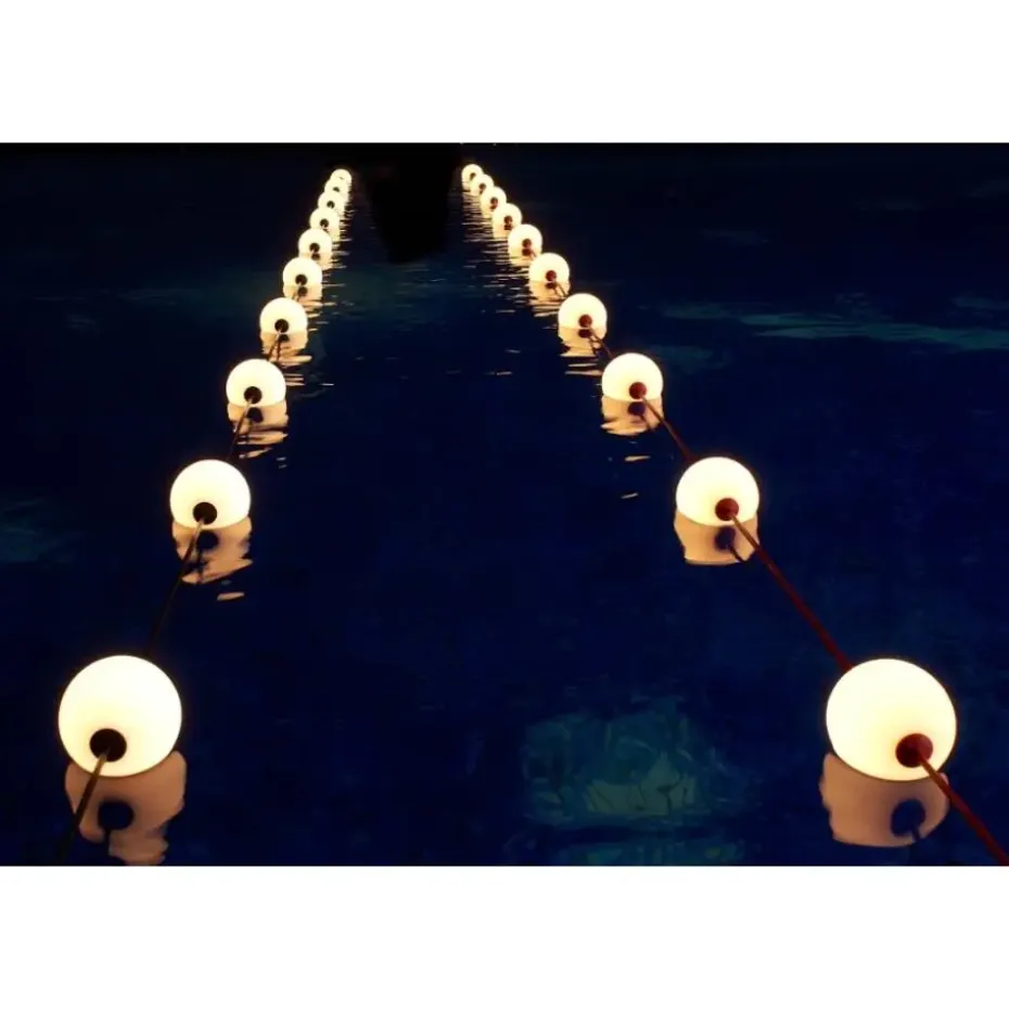 Qazqa buitenlampen malai wit geïntegreerde led