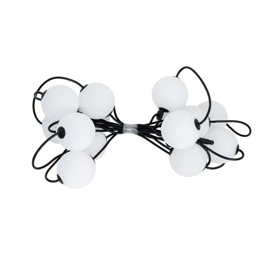 Qazqa buitenlampen malai wit geïntegreerde led