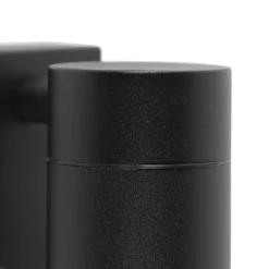 Qazqa buitenlampen met sensor solo zwart gu10