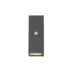 Qazqa buitenlampen met sensor baleno grijs gu10