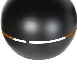 Qazqa hanglampen buell hl zwart e27
