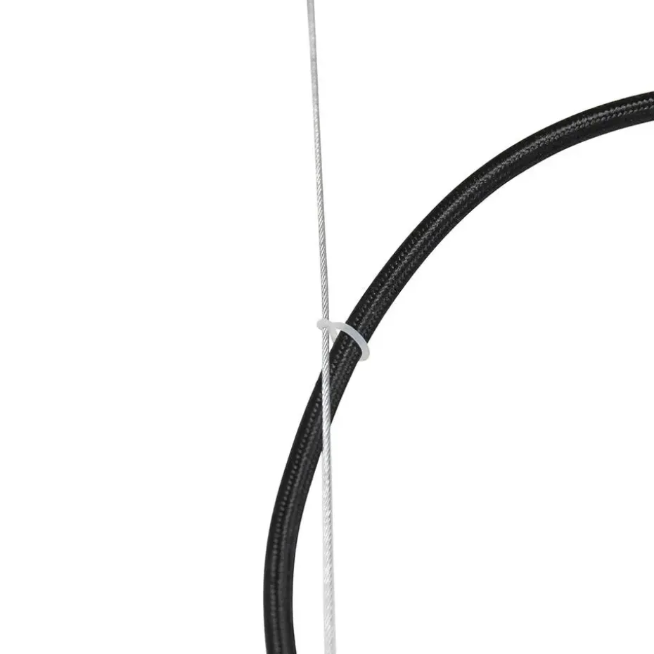Qazqa hanglampen cage rack zwart e27