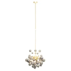 Qazqa hanglampen explode goudkleurig g9