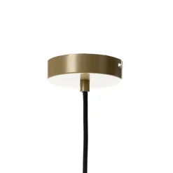 Qazqa hanglampen framework goudkleurig e27