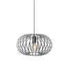 Qazqa hanglampen johanna zwart e27