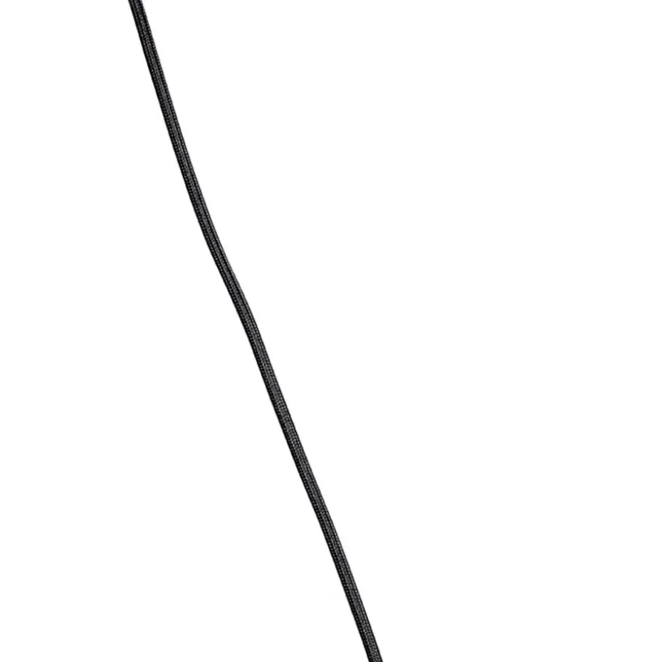 Qazqa hanglampen manila beige e27