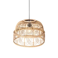 Qazqa hanglampen michelle bruin e27