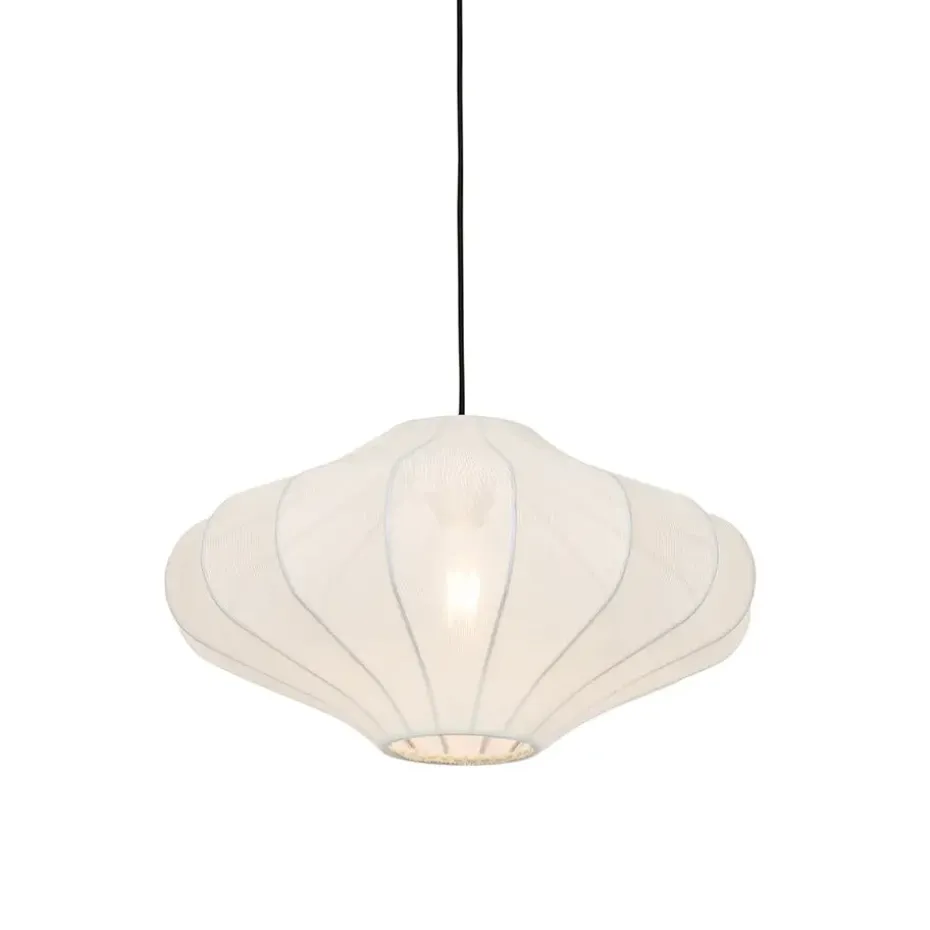Qazqa hanglampen plu wit e27