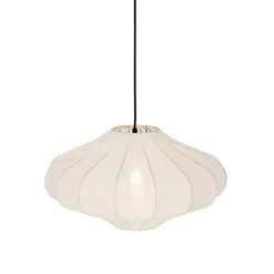 Qazqa hanglampen plu wit e27