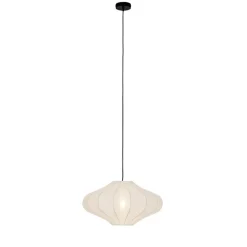 Qazqa hanglampen plu wit e27