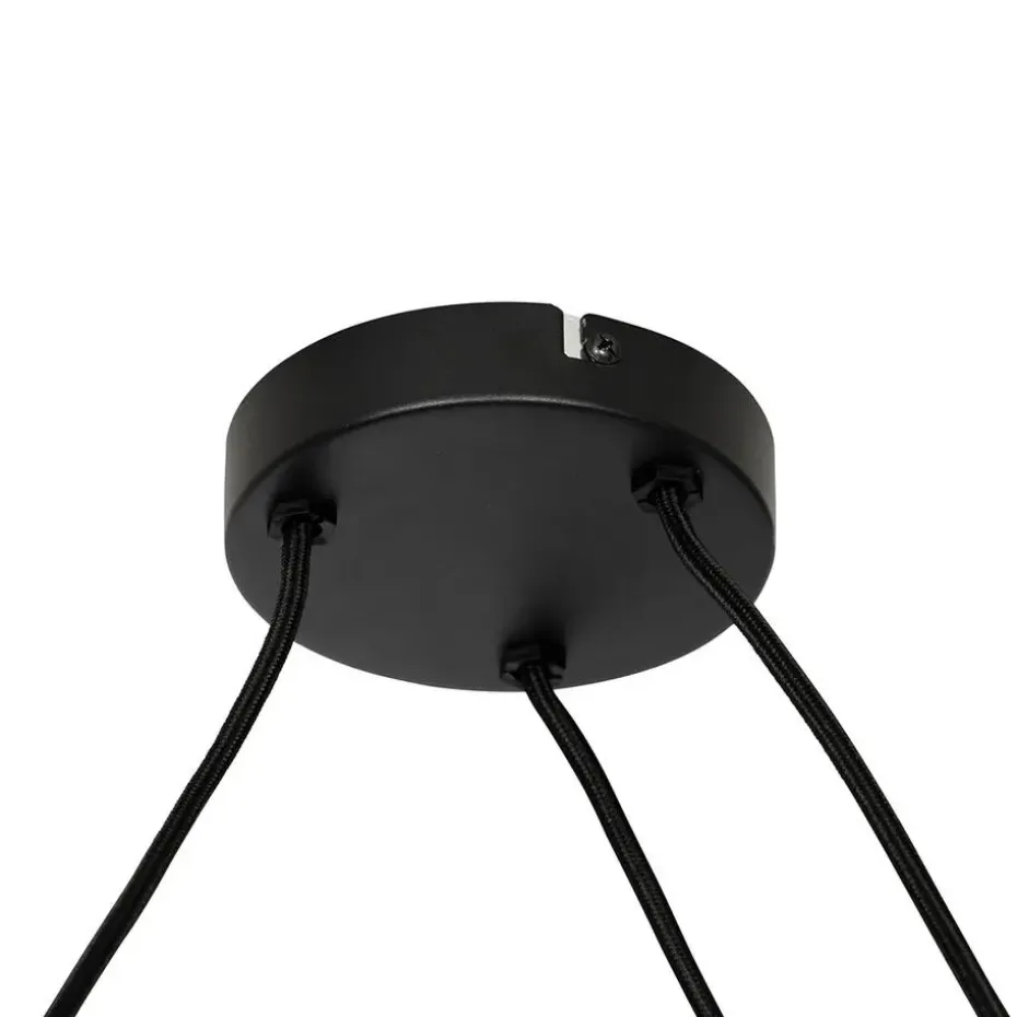 Qazqa hanglampen plu wit e27