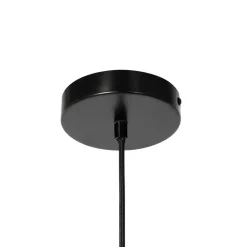 Qazqa hanglampen rob wit e27