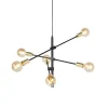 Qazqa hanglampen sydney goudkleurig e27
