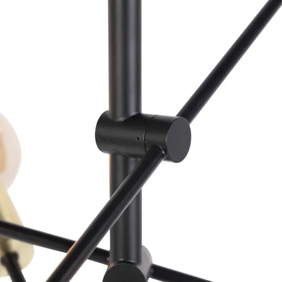 Qazqa hanglampen sydney goudkleurig e27