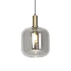 Qazqa hanglampen zuzanna grijs e27