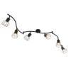Qazqa opbouwspots botu zwart e14