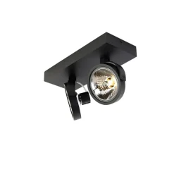 Qazqa opbouwspots go zwart g9