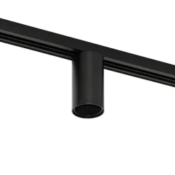 Qazqa opbouwspots iconic zwart gu10