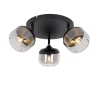 Qazqa opbouwspots kyan grijs e14
