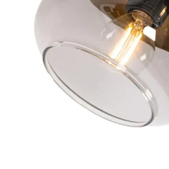 Qazqa opbouwspots kyan grijs e14