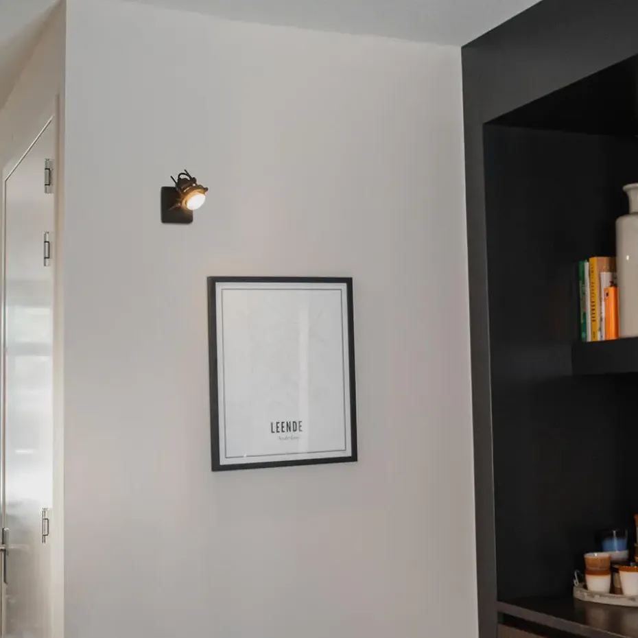 Qazqa opbouwspots suplux zwart gu10
