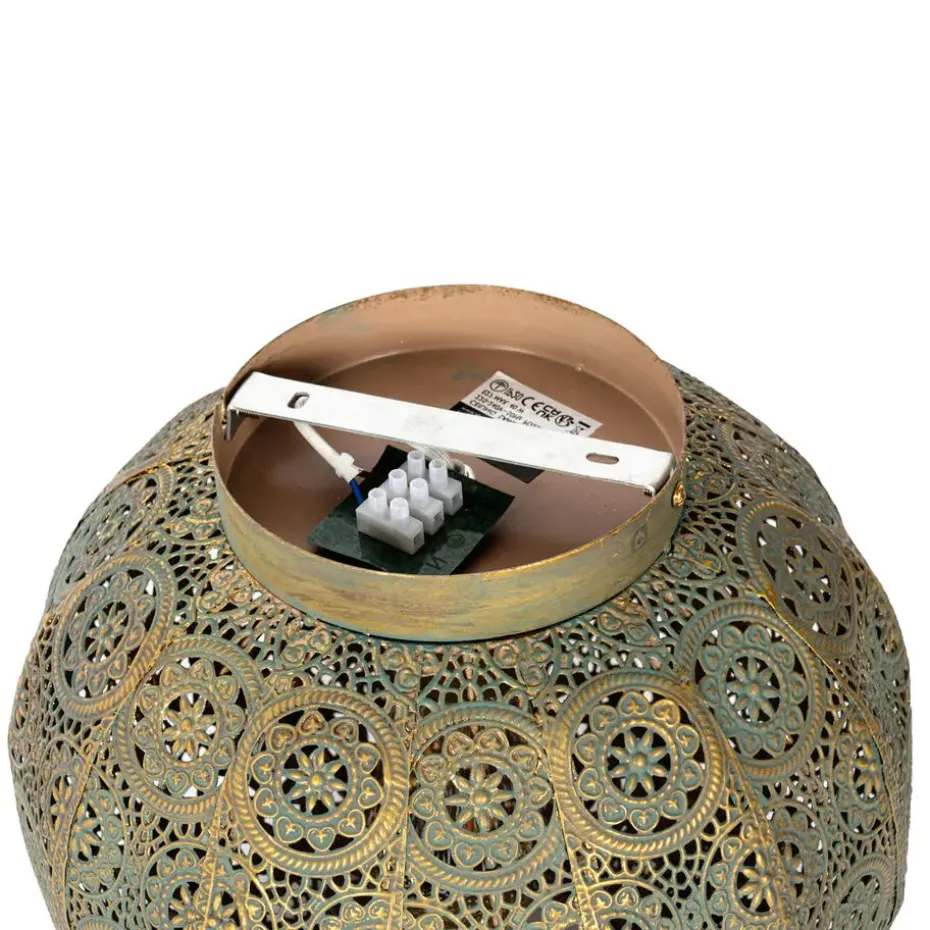 Qazqa plafondlampen baloo groen e27
