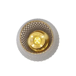 Qazqa plafondlampen karce goudkleurig e27